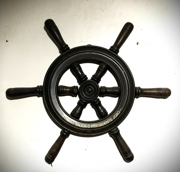 Joias . MILITARIA - Timão de navio década de 80 Memoriabilia Presidencial 1979 " ...