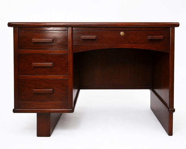 Joias . Bureau / escrivaninha Fábrica de Móveis Leopoldo S.A., modelo 7703, São Bento ...