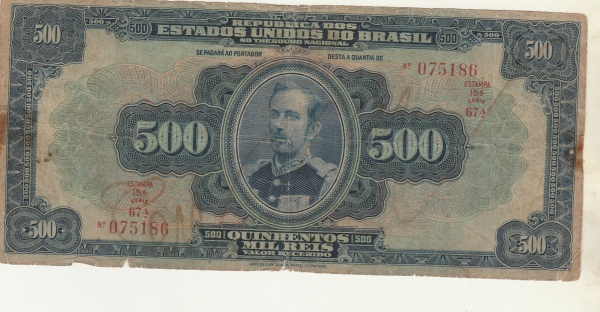 Joias . R 155 , 500 MIL REIS , SERIE UNICA foto 3