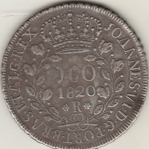Joias . P478D-VARIANTE (JAE) 960 REIS DE 1820R MUITO RARA COM A foto 4