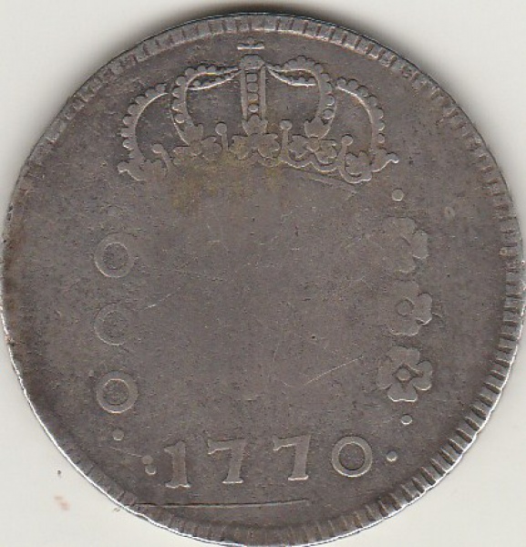 Joias . P478D-VARIANTE (JAE) 960 REIS DE 1820R MUITO RARA COM A foto 5