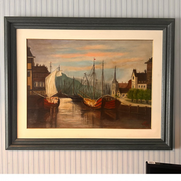 Arte . ALFREDO VOLPI - Importante obra atribuída ao consagrado foto 1