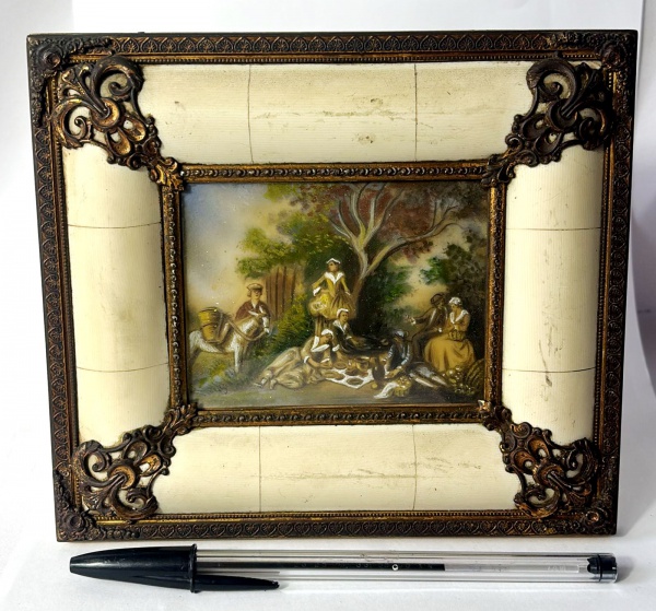 Arte . SYLVIO KARASAVAS- Belo quadro pintura óleo sobre tela, foto 8