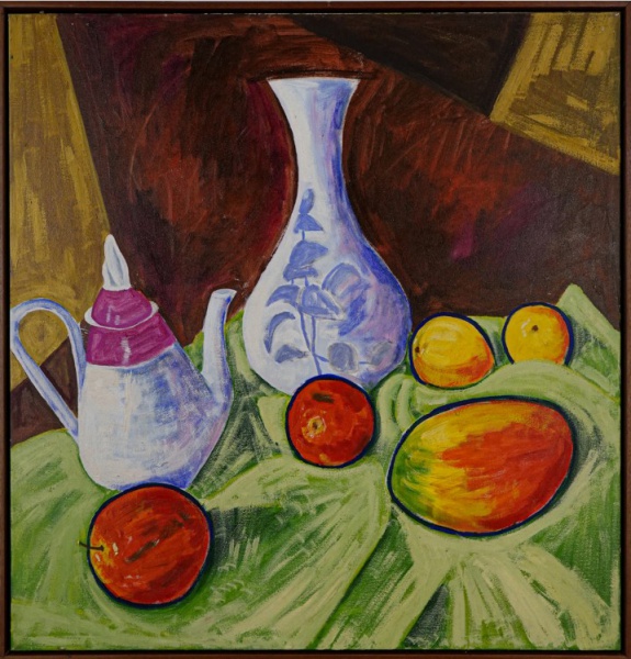 Arte . 8026 JORGE RODRIGUES - PINTURA ACRÍLICA EM TELA - TIPO DA ASSINATURA: FEITA A ...