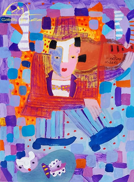 Arte . 8070 JAVIER ALVARO ASFADUROFF NIBBES - PINTURA ÓLEO SOBRE TELA - TIPO DA ...