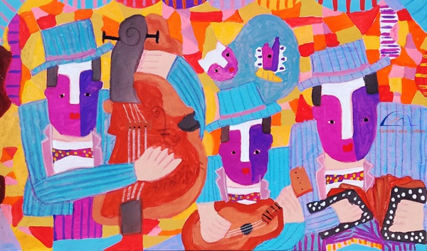 Arte . 8067 JAVIER ALVARO ASFADUROFF NIBBES - PINTURA ÓLEO SOBRE TELA - TIPO DA ...