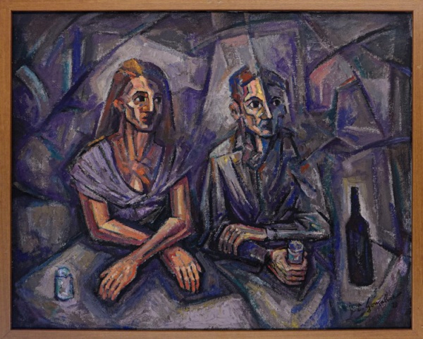 Arte . 8023 CLAUDIO GONÇALVES - PINTURA ÓLEO SOBRE TELA - TIPO DA ASSINATURA: FEITA A ...