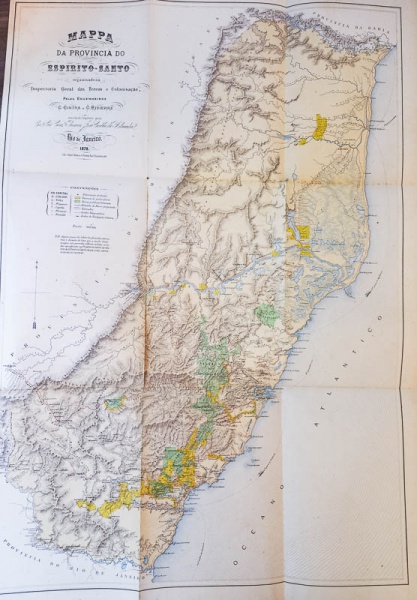 Planta da Parte da Provincia do Espirito Ssanto mandada