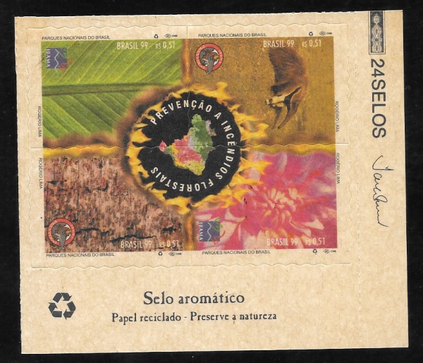 Joias . Brasil 1983 - Brasiliana, Série completa de 5 blocos se foto 3