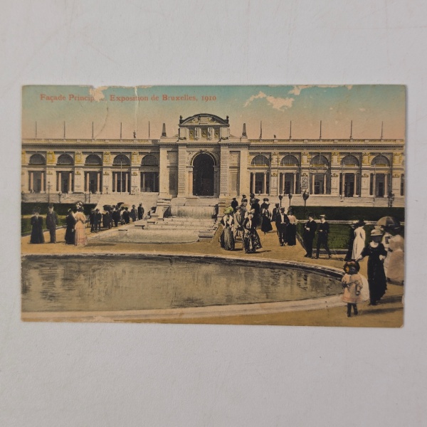 Arte . Raríssimo cartão postal com uma pintura da cidade de Sã foto 5
