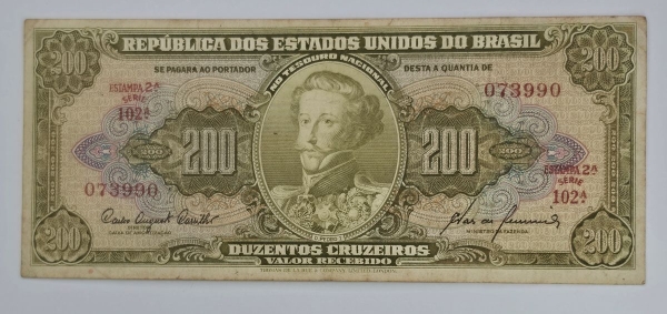 Joias . Cédula BRASIL, 500 mil réis, flor de estampa, 1ª estam foto 6