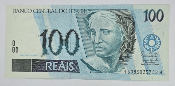 Joias . Cédula BRASIL, 500 mil réis, flor de estampa, 1ª estam foto 3