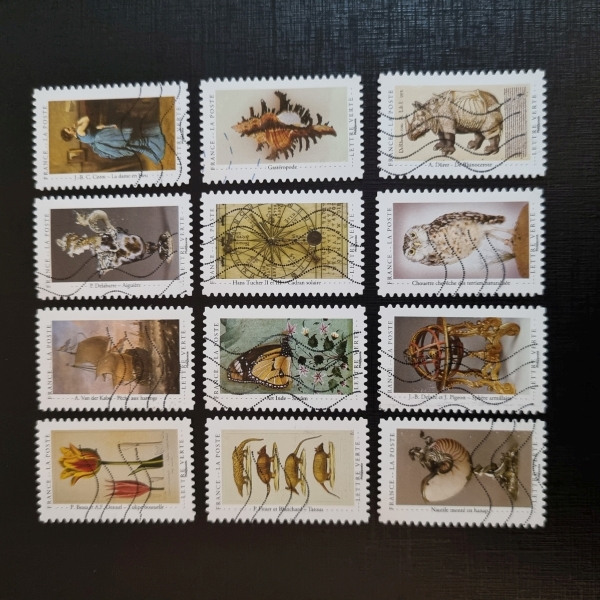 Joias . (106GM) Série completa circulada tema Curiosidades com VF em Euros Ano 2020 - ...