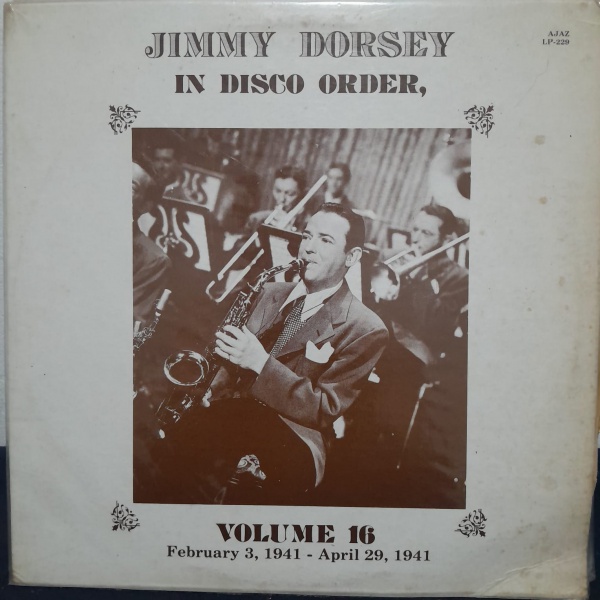 Joias . LP JIMMY DORSEY IN DISCO ORDER VOLUME 15 1940 /EDIÇÃ foto 1