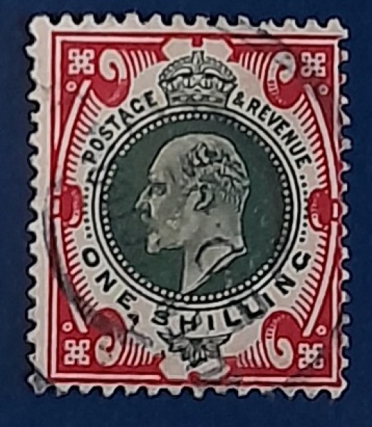 Joias . Inglaterra - Yvert Nº 117 - Selo Carimbado - (1902-1910).