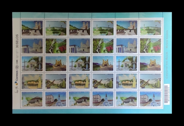 Joias . Folha nova completa - MINT