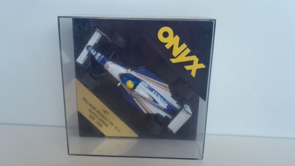 Joias . Miniatura Williams Renault FW 15C Ayrton Senna test 1994, Escala 1.43, Marca: ...