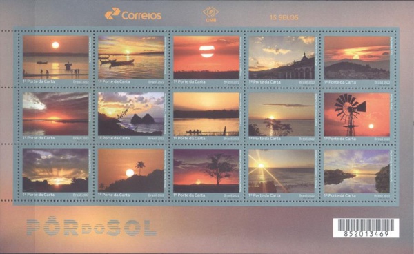 Joias . SB3989MF-FOLHAS 6 QUADRAS RENDAS BRASILEIRAS - 2021 - M foto 1