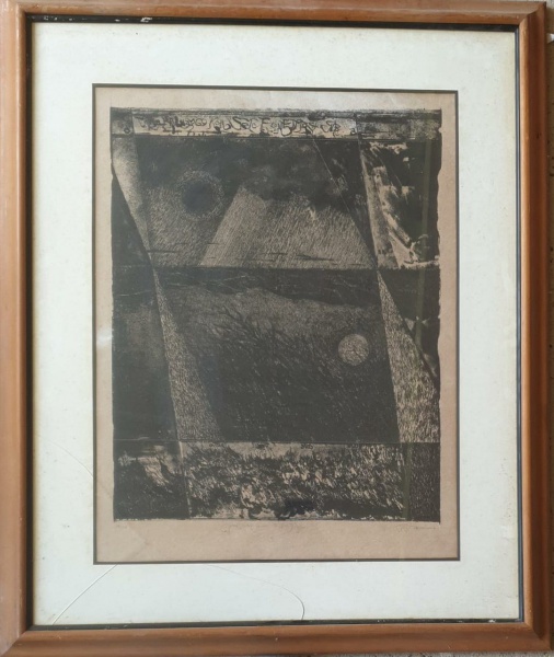 Arte . Judith Lauand - Óleo sobre Tela Med;40x40cm Sem Moldura foto 7