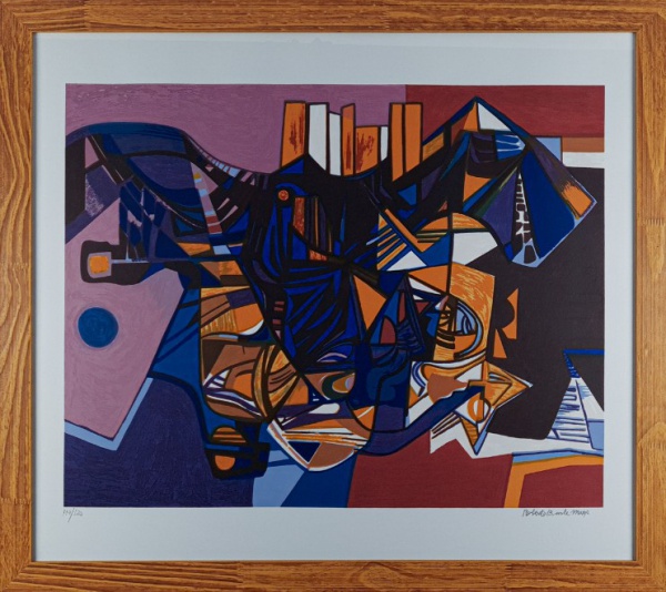 Joias . 4135 ROBERTO BURLE MARX - GRAVURA - NÚMERO DE SÉRIE: 114/120 - TIPO DA ...