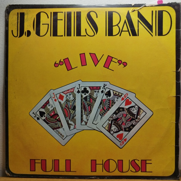 Joias . Álbum: Live Full House | Código: ATLP.030 | Artista(s): The J. Geils Band | ...