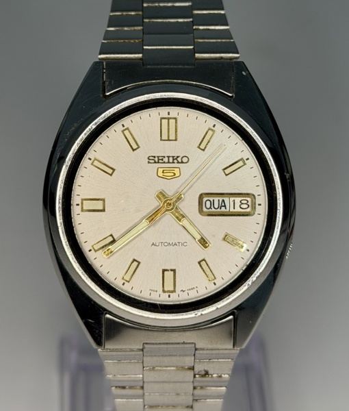 Relogios . Seiko 5 7009-3040 - Relógio de pulso movimento automático com pulseira original ...
