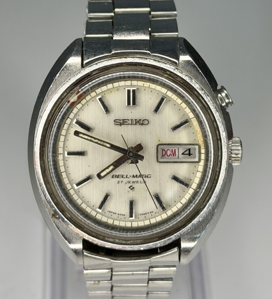 Relogios . Seiko Bell-Matic 4006-7002 - Relógio de pulso movimento automático com pulseira ...