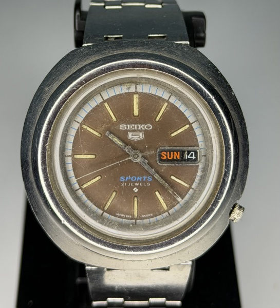 Relogios . Seiko 5 Sports UFO 6119-6400 - Relógio de pulso movimento automático com ...