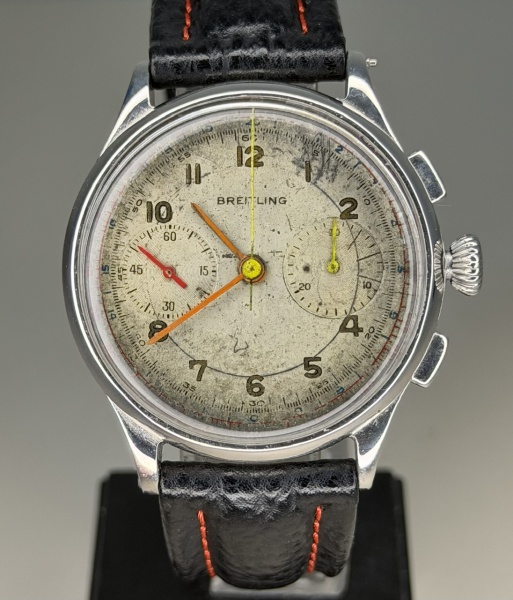 Relogios . Breitling - Raríssimo relógio Breitling Cronógrafo rico em detalhes com caixa ...