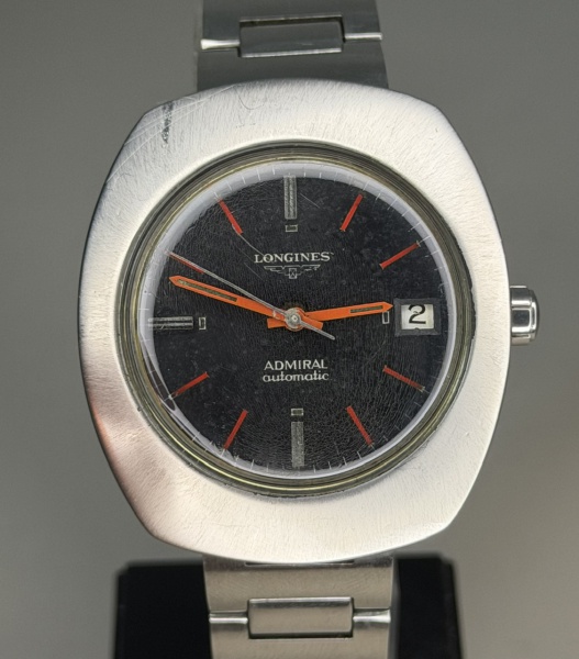 Relogios . Longines - Raríssimo e interessante Relógio Longines Admiral movimento ...