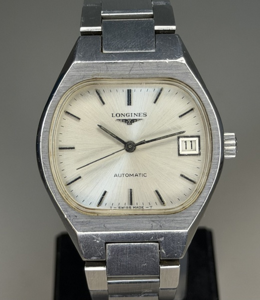 Relogios . Longines - Belíssimo Relógio Longines com caixa e pulseira em aço movimento ...