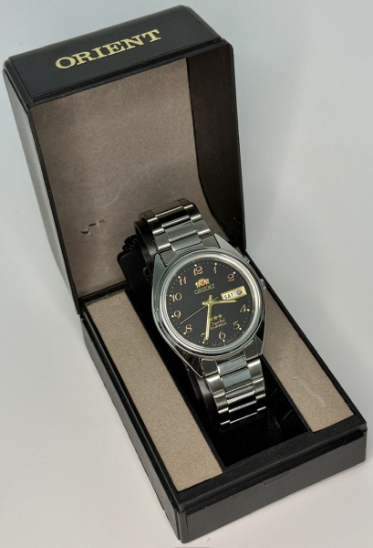 Relogios . Orient Crystal - Impecável relógio de pulso movimento automático com pulseira ...