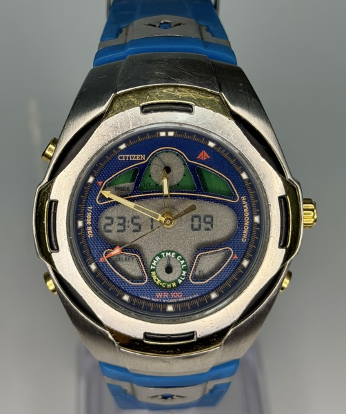 Relogios . Citizen Promaster Estrela C400 - Relógio de pulso analógico-digital com ...