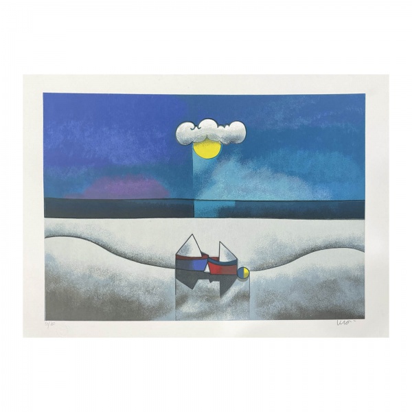 Arte . FULVIO PENNACCHI - RETIRANTES - GRAVURA PA - 50X70 - 19 foto 6