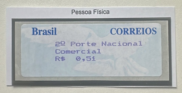 Joias . SE - 11A - Ano 1997 - Selo Etiqueta - Autômato - RHM 70 foto 1
