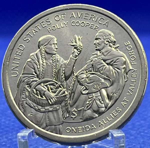 Joias . Moeda Estados Unidos One Dollar Native FC 2024-P Indian foto 2