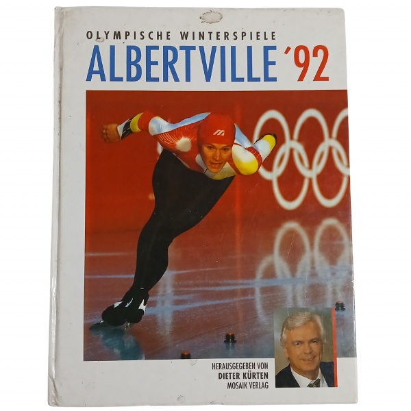 Joias . Livro Olympische Winterspiele  Albertville 92 (Edição Alemã)