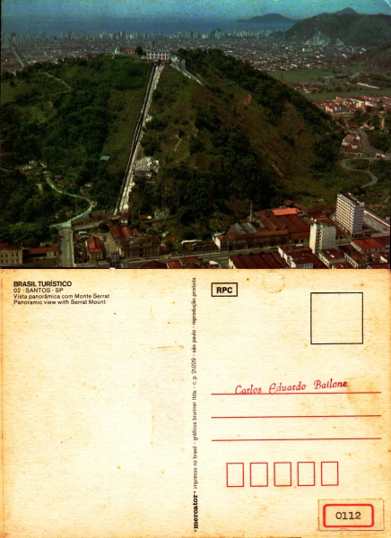 Joias . Cartão Postal Rio de Janeiro, RJ - Vista aérea - Pãp de foto 2