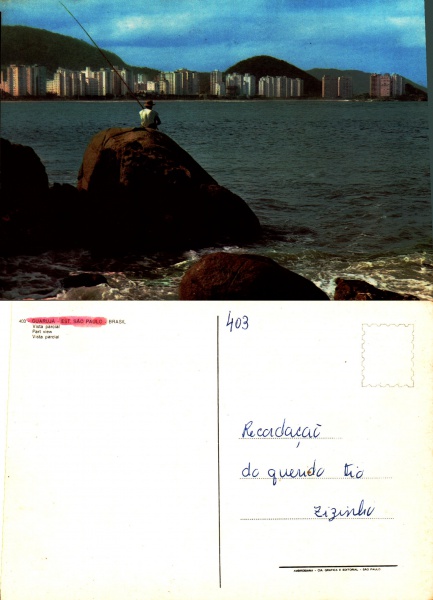 Joias . Cartão Postal Corumbá, MS - Vista parcial da Cidade Bra foto 3