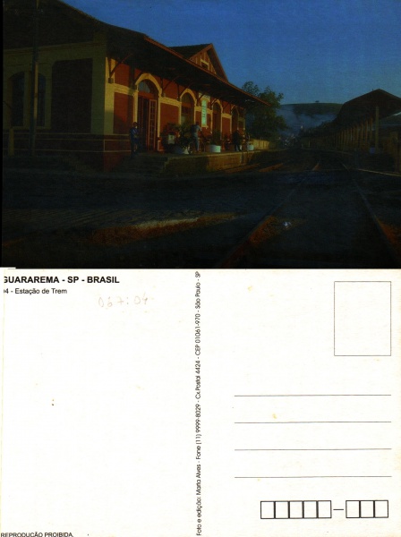Joias . Cartão Postal São Vicente, SP - Ponta d Mar Pequeno. Ao foto 3