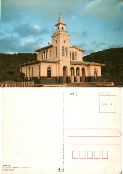 Joias . Cartão Postal São Vicente, SP - Ponta d Mar Pequeno. Ao foto 4