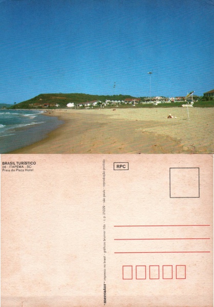Joias . Cartão Postal São Vicente, SP - Ponta d Mar Pequeno. Ao foto 6