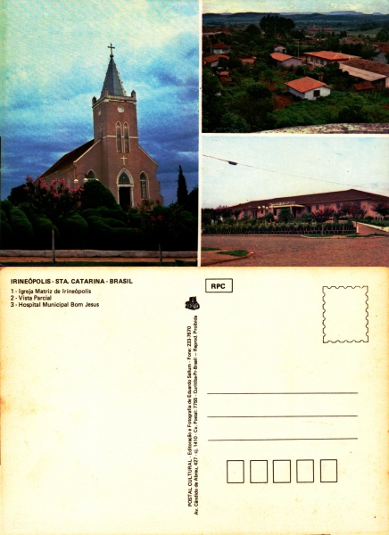 Joias . Cartão Postal Ascurra, SC - Aspectos da cidade: 1- Pref foto 2