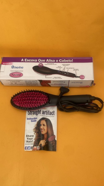 Joias . PENTE QUE ALISA O CABELO, RAPIDO,SEGURO E SUAVE, MODELO foto 1