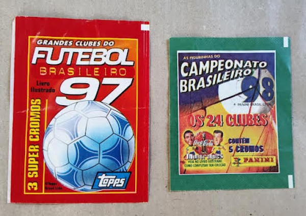 Joias . RARO PACOTINHO ORIGINAL VAZIO FUTEBOL CARD CHICLETES PI foto 5