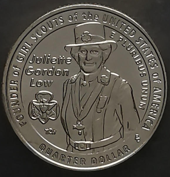 Joias . U  S  A  -  QUARTER DOLLAR - 2025 S - MULHERES DA AMÉRI foto 3