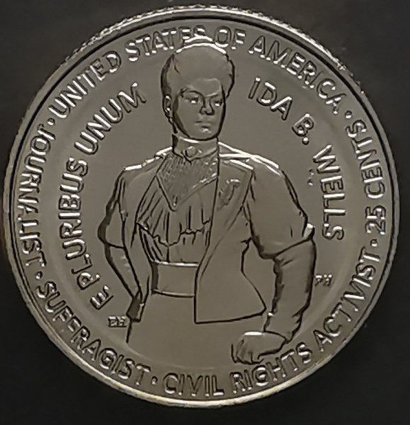 Joias . U  S  A  -  QUARTER DOLLAR - 2025 S - MULHERES DA AMÉRI foto 5