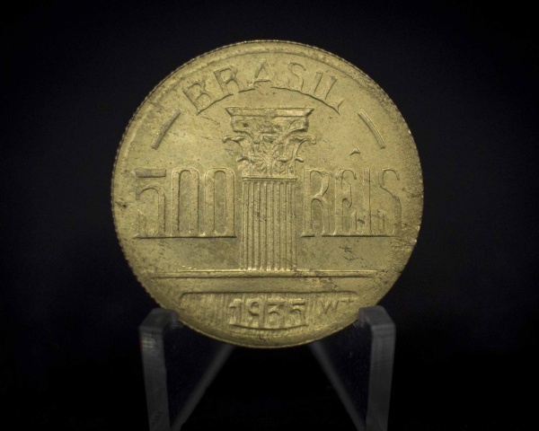 Joias . Moeda Brasil - 20 Reis 1909 - Bronze B812 Soberba/Flor foto 8
