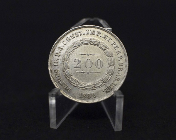 Joias . Moeda Brasil - 500 Reis 1935 Feijó - BrAl V152 Flor de foto 6