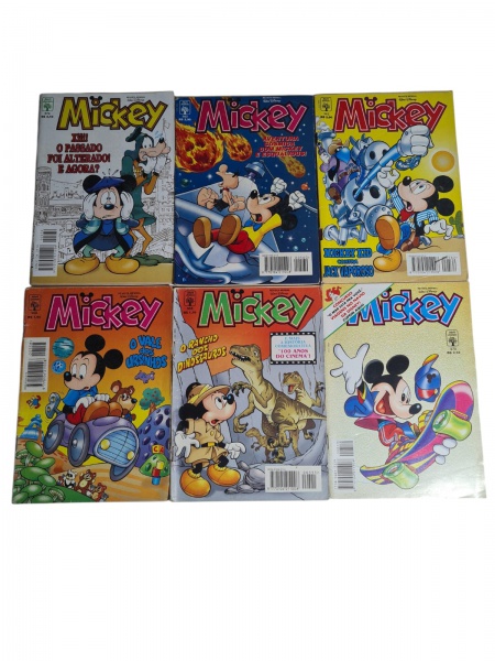 Joias . Seis Revistas OS NOVOS TITÃS. Editora Abril, 1990. Núme foto 5